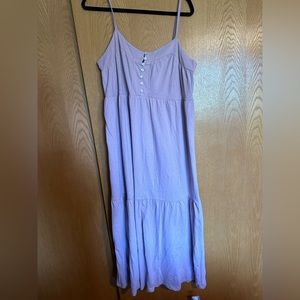 ASOS Curve Mauve (pink/purple) Sleeveless Maxi Summer Dress